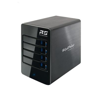 HighpointRocketStor6114V4盘RAID5USB3.110Gb磁盘阵列柜