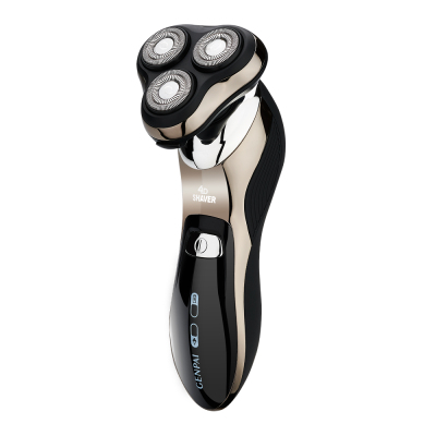 君派GENPAI三刀头旋转式电动剃须刀刮胡刀带弹出式鬓刀GP-1250