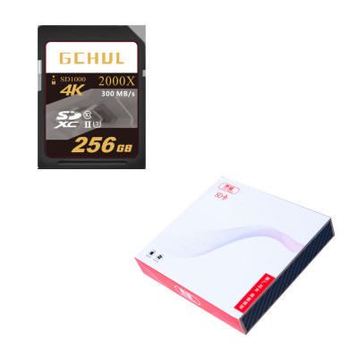 杰储(GCHUL) SD1000 256G SD卡 存储卡 (计价单位:张) 灰色