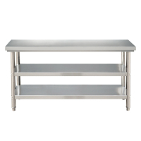 赞属 不锈钢201质检桌子工作台 2000*1100*780mm 台