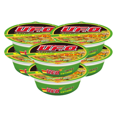 日清NISSINUFO飞碟炒面系列之蚝油牛肉味-123g/盒水原希子同款便面干拌面碗面泡面炒面懒人宿舍早餐夜宵速食蚝油牛肉味6碗