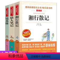[正版]猎人笔记/镜花缘/湘行散记3册老师青少年版无删减初高中生必读课外书七年级读物世界经典文学名著小说导读考点精练
