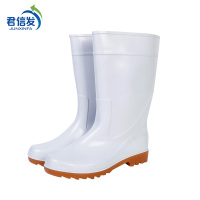 君信发-防水胶靴-白色-双