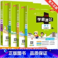 赠口袋书❤[4本]语数英人教版+科学教科版 四年级上 [正版]2024新版小学学霸速记一二三四五六年级下册语文数学英语科