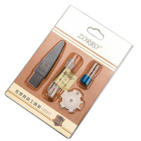ZORRO佐罗工具包拆卸火石棉芯棉花油垫刷子 煤油打火机通用耗材配件