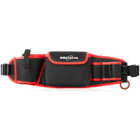 步宽 多功能腰带收纳包 黑红色 TA65 个