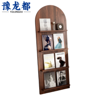豫龙都书架胡桃个