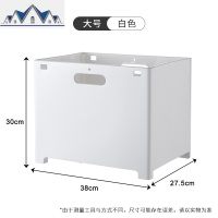 折叠脏衣服收纳筐脏衣篮卫生间壁挂收纳篓洗衣桶篮装衣服篮子 三维工匠收纳篮