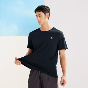 361°运动t恤男夏季新款速干上衣宽松跑步服男士圆领透气短袖652324112V