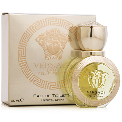 versace 范思哲爱纳斯/爱神之水女士香水30mledt 意大利原装进口