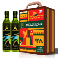 中粮福临门 安达露西特级初榨橄榄油750ml礼盒 1个