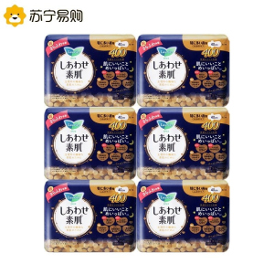 花王卫生巾 kao素肌敏感肌适用姨妈巾F系列夜用40厘米