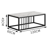 质凡办公简约现代商务接待长茶几
