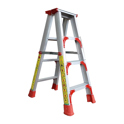 臻远 ZY4060602铝合金人字梯家用折叠梯双面扶梯四步梯1米