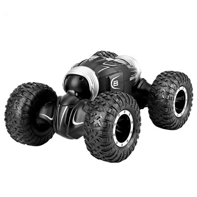 百斯媚儿童四驱越野车超大号特技扭变车电动攀爬车男孩玩具遥控汽车