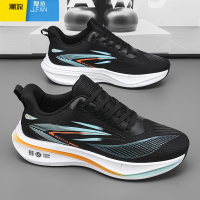 聚范运动男鞋2024新款夏季透气网面碳板减震跑鞋青少年学生软底训练鞋