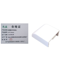 兆益 线槽配件终端头 24*14mm 个