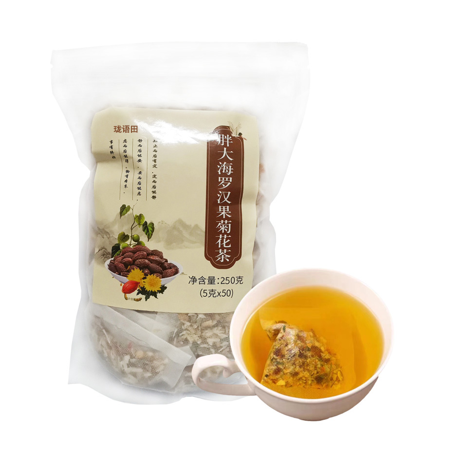 珑语田 胖大海罗汉果菊花茶 250克 袋