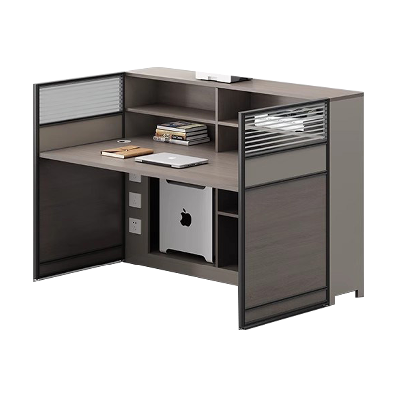 誉卓远简约办公桌 YZY-DRW-DLGG 120*90*110cm 木质面板可定制轻松拆装