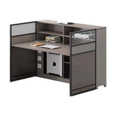 誉卓远简约办公桌 YZY-DRW-DLGG 120*90*110cm 木质面板可定制轻松拆装