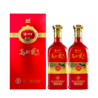 泸州老窖高兴美N6 52度248ml*2瓶浓香型白酒礼盒装