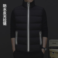 马甲男秋冬季新款立领保暖背心坎肩棉服休闲百搭马夹纯色男士外套