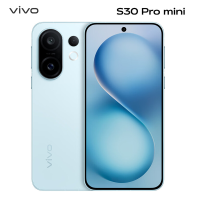 vivo S30 Pro mini 12GB+256GB 薄荷青 天玑9300+ 直屏潜望长焦 6500mAh电池 学生 AI 5G手机