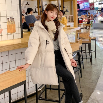 恋名媛加肥200棉衣特大码女装中长款胖mm宽松孕妇羽绒棉服棉袄300斤外套大码女装