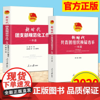 新时代团支部规范化工作一本通+共青团组织换届选举一本通(2本套)2020新版 人民日报出版社