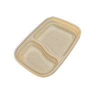 鑫扬赢 可降解一次性二格餐盒850ml 200套/件