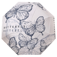 手动钢骨玻纤 加厚黑胶伞布 橡胶漆手柄 YF-W2024005 晴雨两用伞