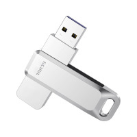杰储(GCHUL) UP1100 蓝海系列 64G USB3.1 高速U盘/优盘 (计价单位:个) 银色