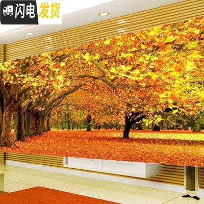 三维工匠十字绣线绣2019新款绣大幅客厅新版金满地风景大气小件自己 高亮丝线[中格/3股]200X80厘米送工具免费补线