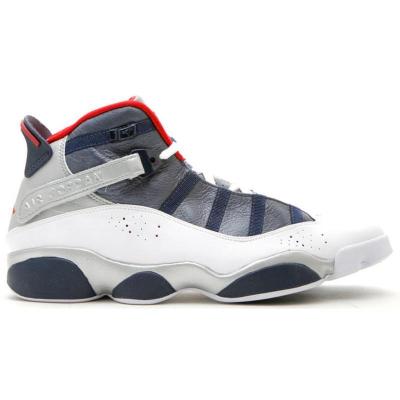限定-耐克NIKEAirJordan6RingsOlympic缓震抗冲击实战防滑篮球鞋男322992-161