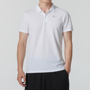 彪马(PUMA)男装新款运动服潮流时尚健身训练舒适透气T恤短袖POLO衫521933-01 ZP