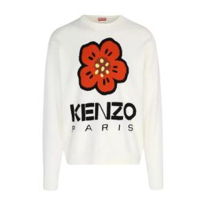 高田贤三(Kenzo)高弹舒适羊毛圆领毛衣男长袖运动休闲正品正品秋