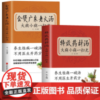 书2册]特效材汤大病小病一扫光+会煲广东老火汤大病小病一扫光 书籍