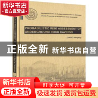 正版 地下洞室(群)的概率风险评价:英文本 Zhang Wengang[著]