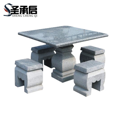 圣承启 桌凳 90方桌+4凳 套
