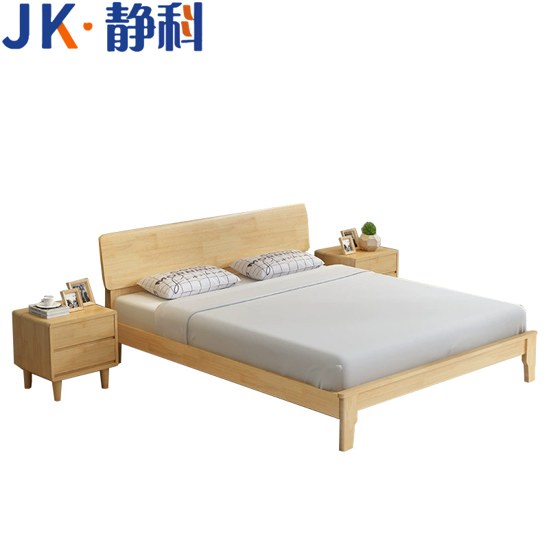静科单人床1350*2000*950mm(含床垫+床头柜)套