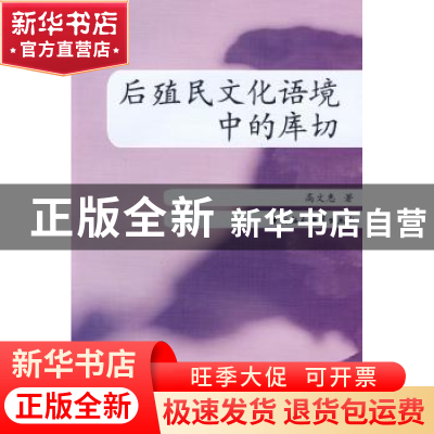 正版 后殖民文化语境中的库切 高文惠 中国社会科学出版社 978750