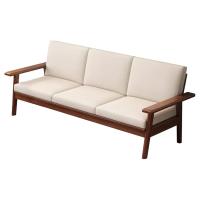 臻远 ZY-SMSF-11 北欧实木沙发简约家用沙发 三人位