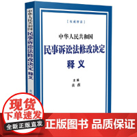 中华人民共和国民事诉讼法修改决定释义