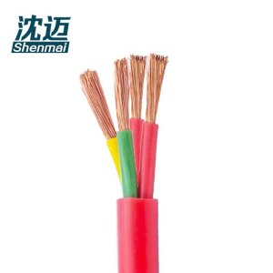 沈迈 铜芯硅橡胶耐高温电缆 YGCR-4*2.5平方 1米