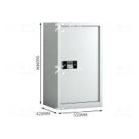 臻远 ZYJJ-80032 单门保密柜 电子锁 灰白色 长550*宽420*高960mm 单位:1台