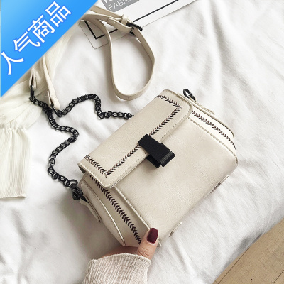 FENGHOU感小包包2021新款潮包包单肩斜挎包时尚百搭网红春夏链条包女