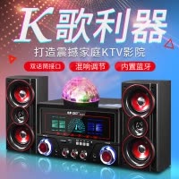 先科电脑音响台式家用K歌超重低音炮电视蓝牙音箱手机木质小型