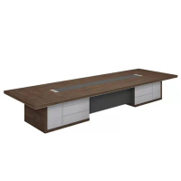 美沐芯品(MEIMUXINPIN)简约会议桌(多色可定制,免漆系列)XP-BGZ101生态板免漆系列