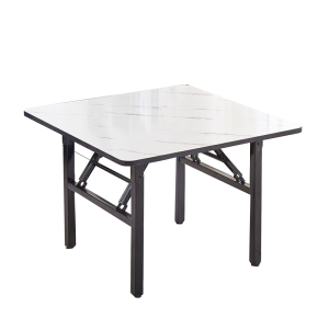 东业家具 餐桌ZX-C011可折叠小方桌子 70*70*74cm