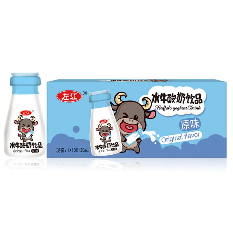 左江 水牛酸奶饮品130ml×10瓶/箱